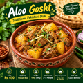 Aloo Gosht – Traditional Pakistani Desi Food